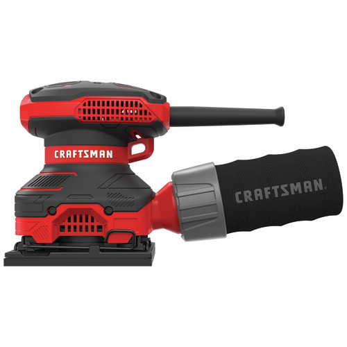 Craftsman CMEW230 Sheet Sander, 2 A, 1/4 in Sheet, Includes: (1) Dust Bag, (1) Paper Punch - 2
