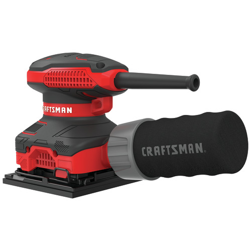 Craftsman CMEW230 Sheet Sander, 2 A, 1/4 in Sheet, Includes: (1) Dust Bag, (1) Paper Punch - 5