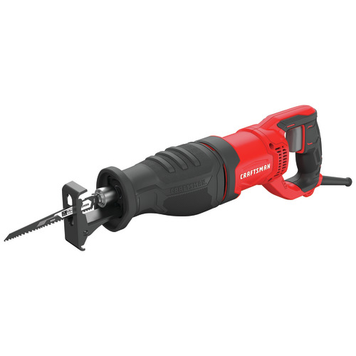 Craftsman CMES300 Reciprocating Saw, 7.5 A, 1-1/8 in L Stroke, 3200 spm, Includes: (1) Wood Blade - 3