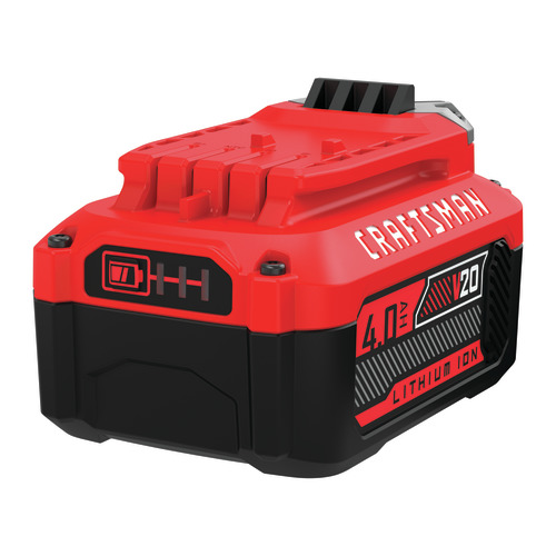 Craftsman CMCB204 Battery Pack, 20 V Battery, 4 Ah, 1 hr Charging - 5