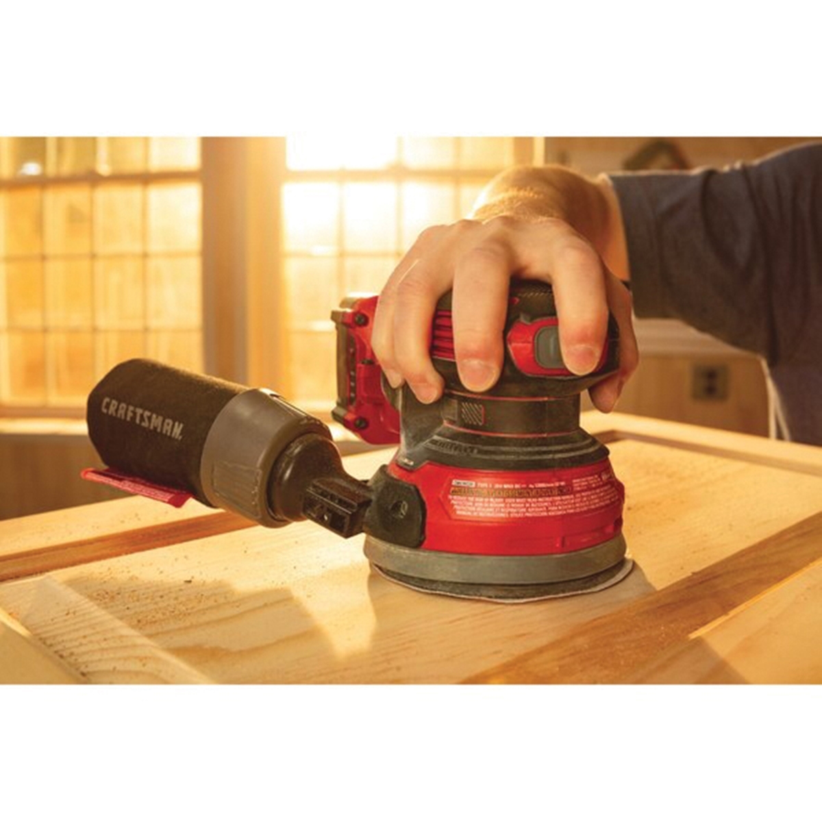 Craftsman CMCW220B Random Orbit Sander, Tool Only, 20 V - 3