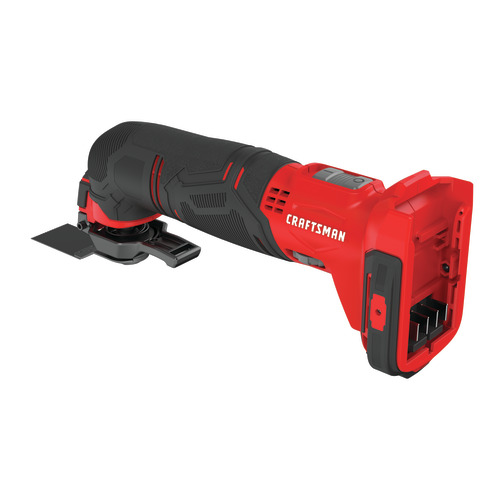 Craftsman CMCE500B Oscillating Tool, Tool Only, 20 V, 8000 to 18,000 opm, 2.8 deg Oscillating - 5