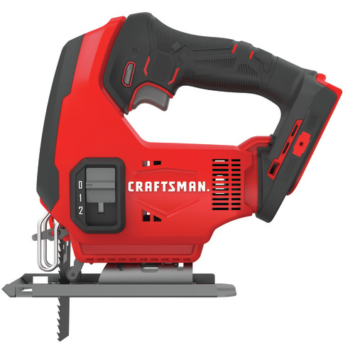Craftsman CMCS600B Jig Saw, Tool Only, 20 V, 3/4 in L Stroke, 0 to 2500 spm, Includes: (1) Wood Blade - 2