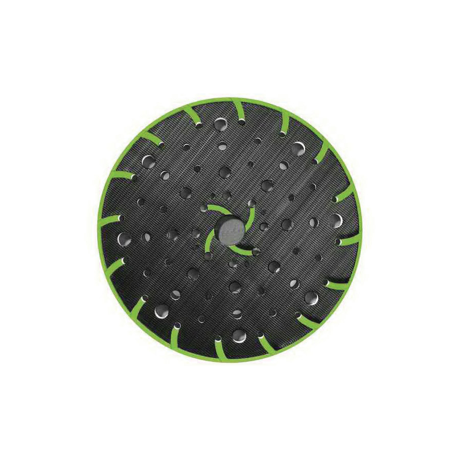 Festool 202461 Series Sander Backing Pad, For: RO 150 FEQ Rotex Sander, 6 in Dia, Foam, Black/White Color - 2