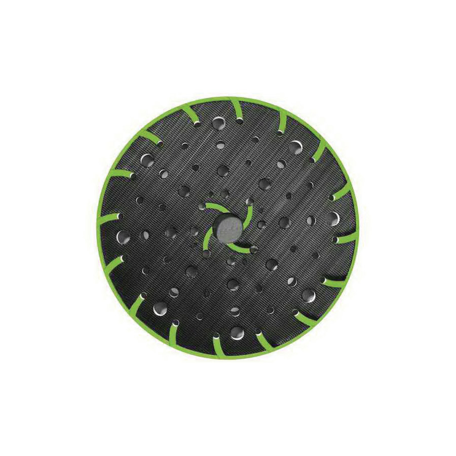 Festool 202458 Series Sander Backing Pad, For: ETS 150, ETS EC 150 Sander, 6 in Dia, Foam, Black/White Color - 3