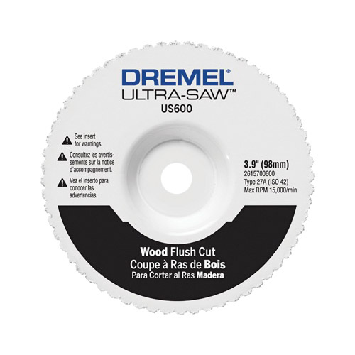 Dremel US600-01 Flush-Cut Wheel, Carbide Cutting Edge