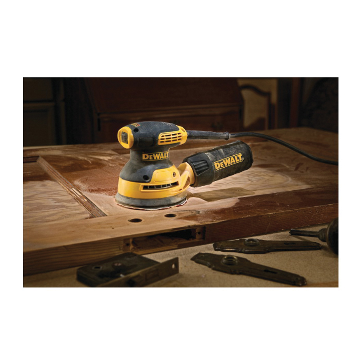 DEWALT DWE6421 Random Orbit Sander, 3 A, 125 mm Pad/Disc, Hook and Loop Pad/Disc - 5
