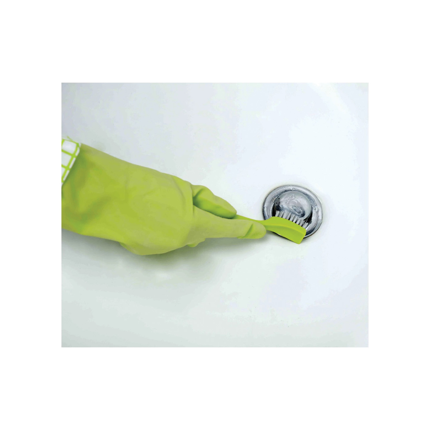Full Circle FC17132G Detail Brush, Poly Fiber Bristle, Green Handle - 2