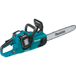 Makita XCU04PT Chainsaw Kit, Battery Included, 5 Ah, 18 V, Lithium-Ion, 16 in L Bar, 3/8 in Pitch - 3