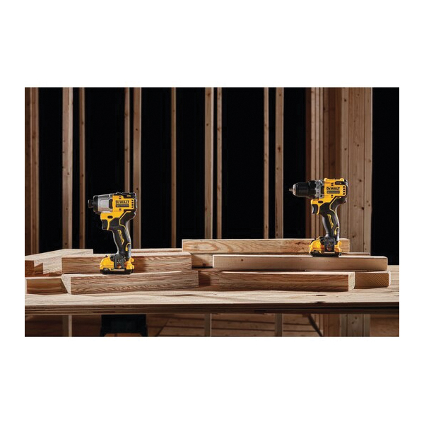 DEWALT DCK221F2 Combination Tool Kit, Battery Included, 2 Ah, 12 V, Lithium-Ion - 3