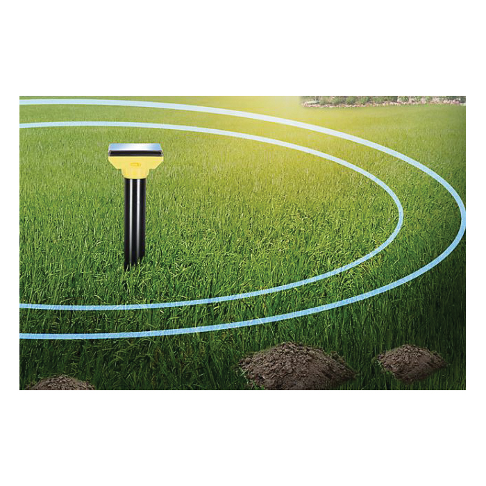 Victor M9014 Sonic Spike, 2.6 in L, Repels: Gophers, Moles - 2
