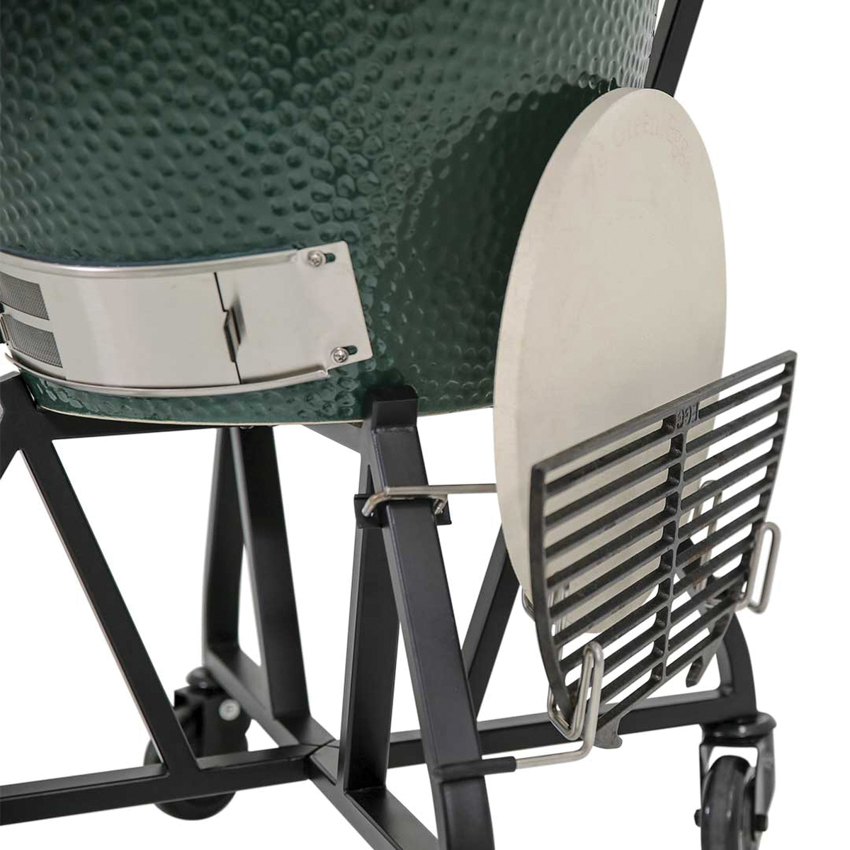 Big Green Egg 122704 Nest Utility Rack, Stainless Steel, Black - 2