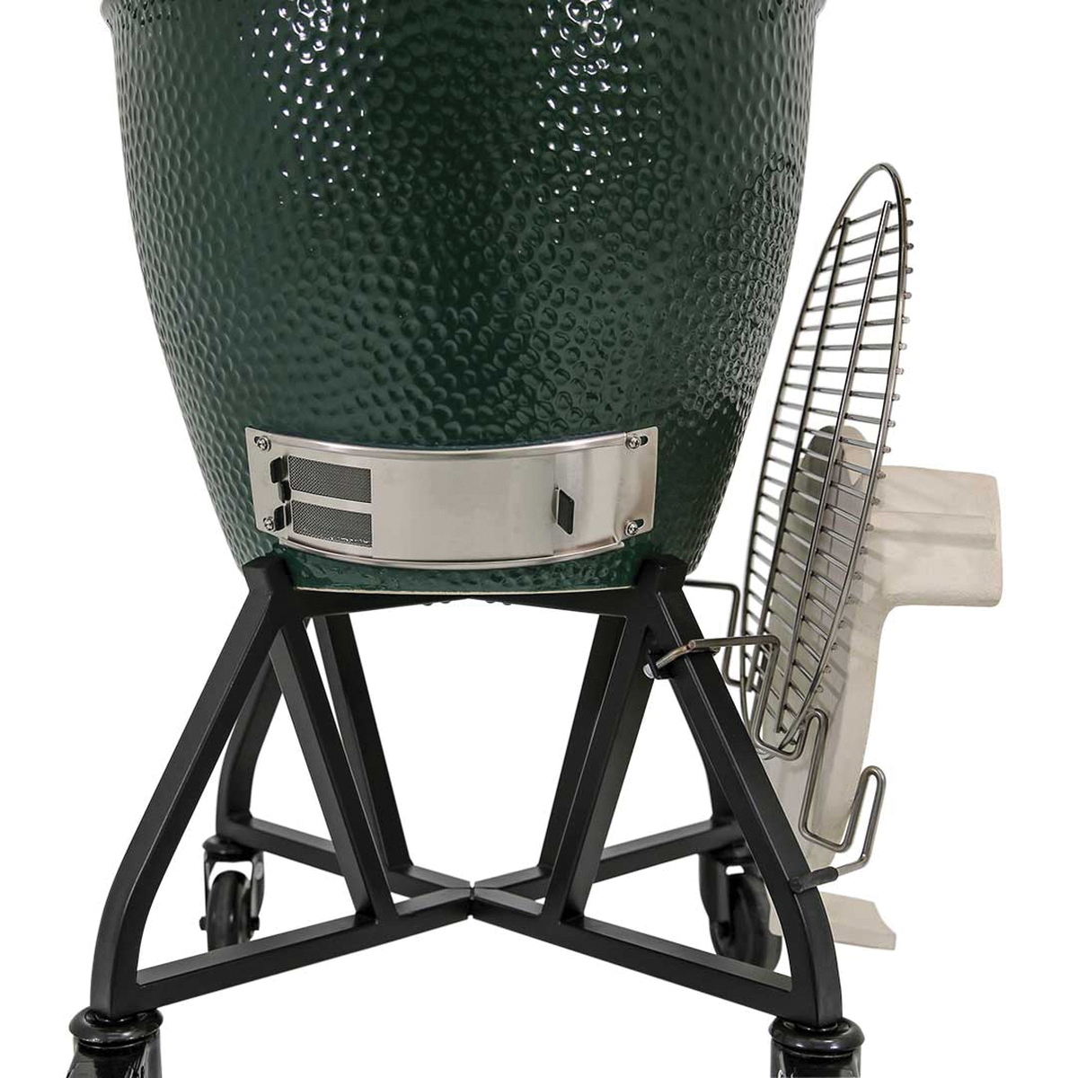 Big Green Egg 122704 Nest Utility Rack, Stainless Steel, Black - 3