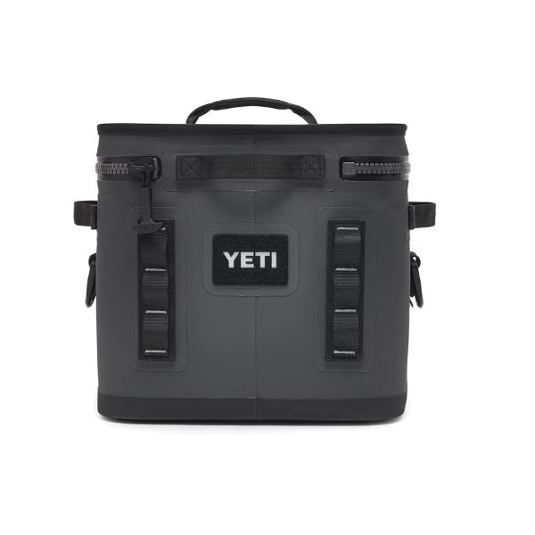 Yeti Hopper Flip Series 18010110002 Soft Cooler, 12-5/8 in L, 10 in W, 16 lb, Fabric, Charcoal - 2