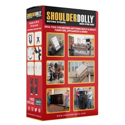 ShoulderDolly LD2000 Moving Strap, 5 in W, 144 in L, Polypropylene - 2