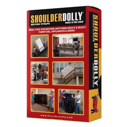 ShoulderDolly LD2000 Moving Strap, 5 in W, 144 in L, Polypropylene - 3