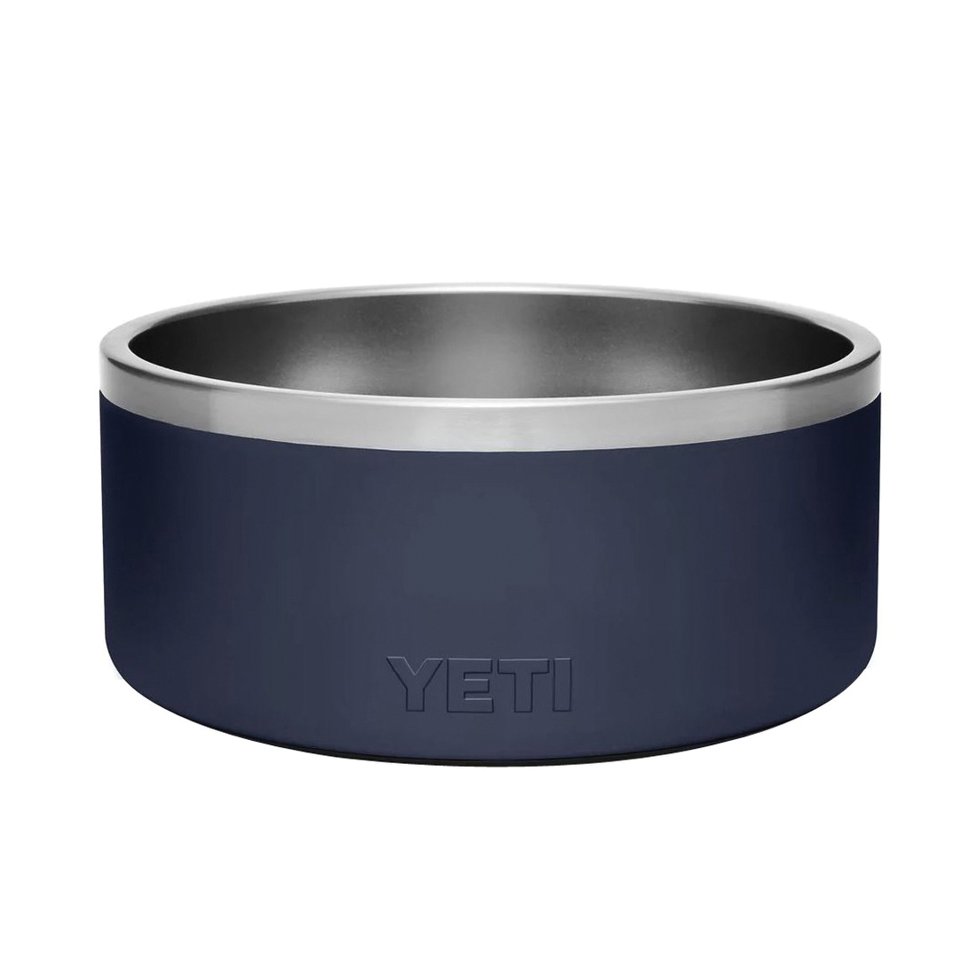 Yeti Boomer Series 21071499998 Dog Bowl, 8 in Dia, Stainless Steel, Navy - 2