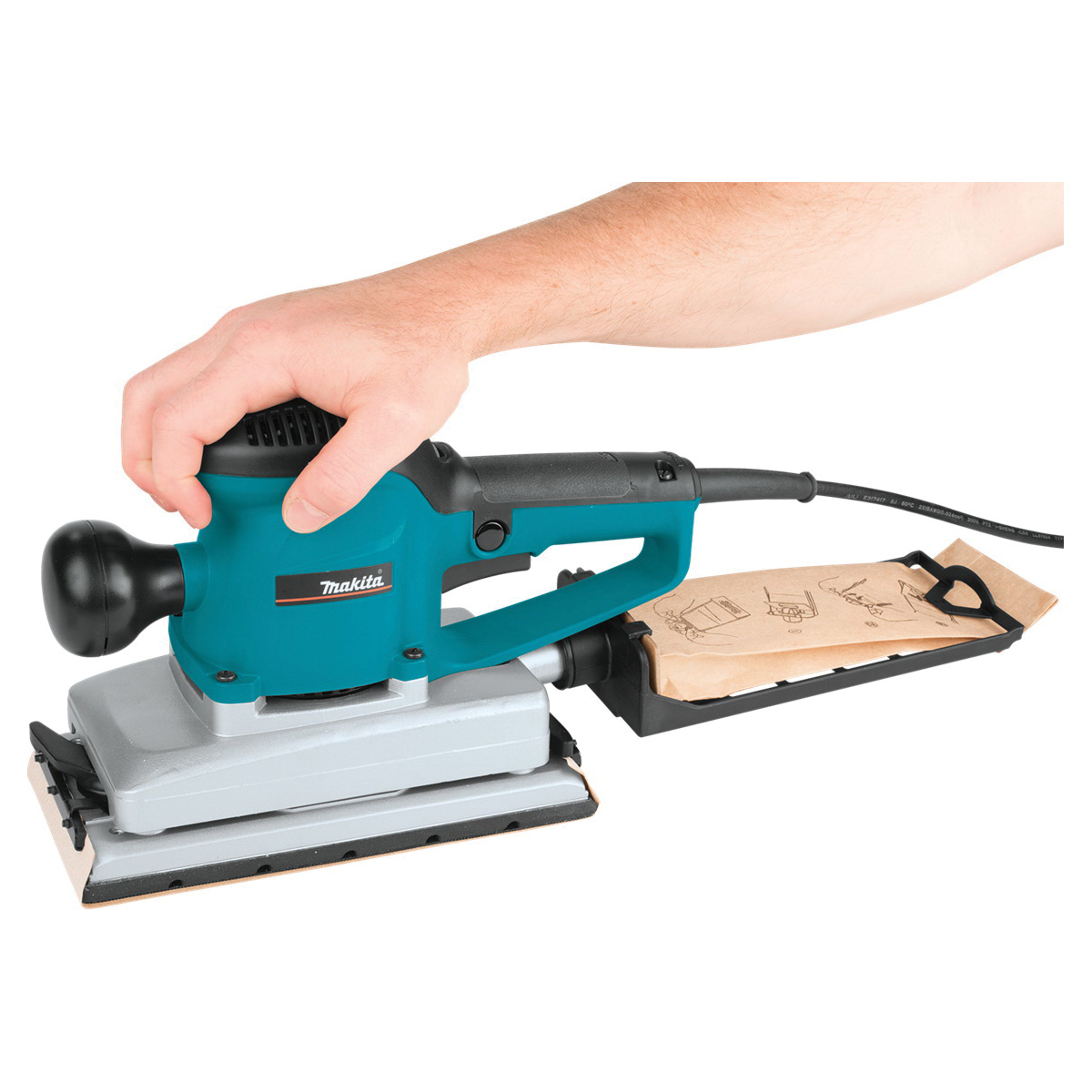 Makita BO4900V Finishing Sander, 2.9 A, 4-1/2 x 11 in Sheet - 3