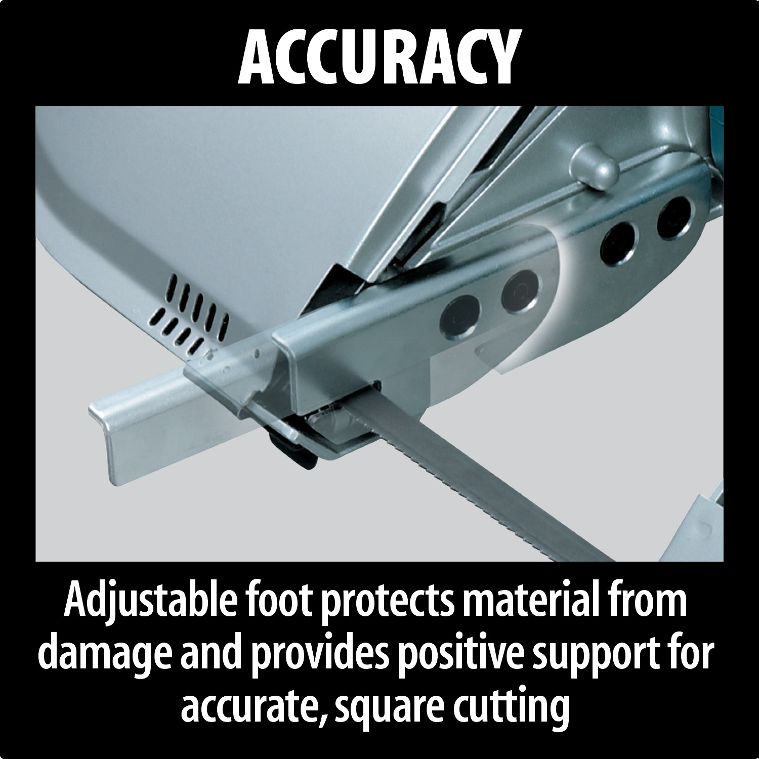 Makita 2107FZK Portable Band Saw with Tool Case, 44-7/8 in L Blade, 1/2 in W Blade, 4-3/4 in Cutting Capacity - 5