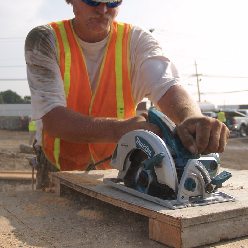 Makita 5007MGA Circular Saw, 15 A, 7-1/4 in Dia Blade, 5/8 in Arbor, 90 deg Bevel - 4