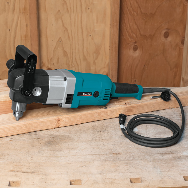 Makita DA4031 Angle Drill, 10 A, 1/2 in Chuck, Keyed Chuck, 8.2 ft L Cord - 2