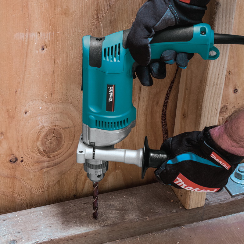 Makita DP4002 Drill, 7 A, 1/2 in Chuck, Keyed Chuck, 6 ft L Cord - 3