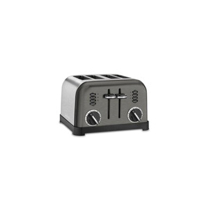 Cuisinart CPT-180BKS Classic Toaster, 4-Slice, 6, Button, Dial, Lever Control, Metal/Stainless Steel, Black - 2
