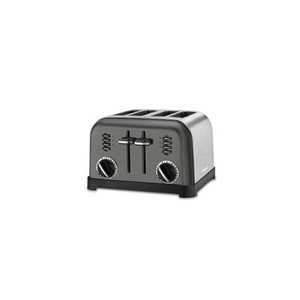 Cuisinart CPT-180BKS Classic Toaster, 4-Slice, 6, Button, Dial, Lever Control, Metal/Stainless Steel, Black - 3