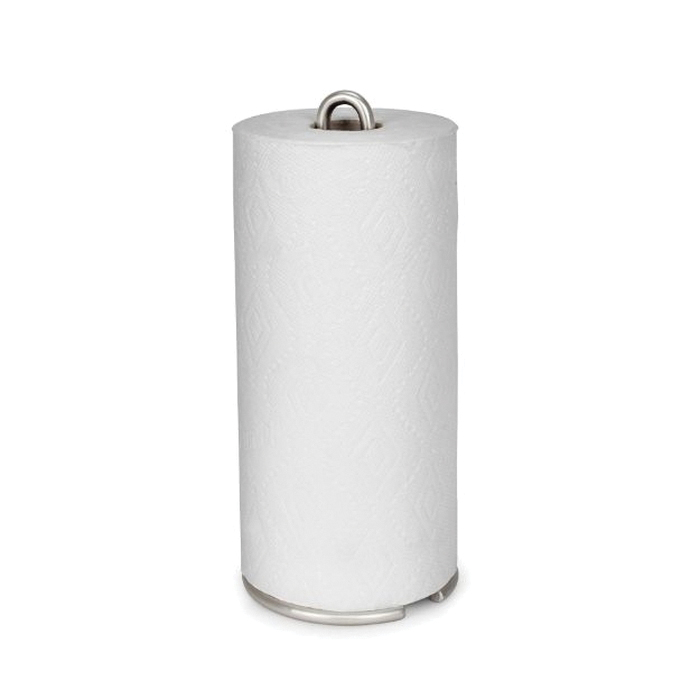 Spectrum 41078 Paper Towel Holder, Steel, Satin Nickel - 4