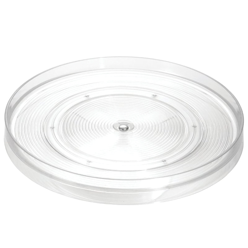 Interdesign 54030 Turntable, Plastic, Clear - 1