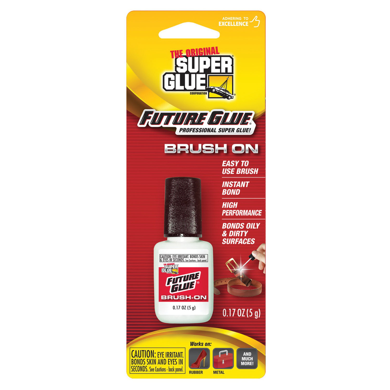 The Original Super Glue 15111 Super Glue, Liquid, Clear, 0.17 oz - 2