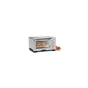Cuisinart TOB-1010 Toaster Oven Broiler, 1800 W, 6-Slice, 0.5 cu-ft, Dial Control, Stainless Steel - 4
