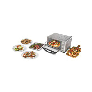 Cuisinart TOB-1010 Toaster Oven Broiler, 1800 W, 6-Slice, 0.5 cu-ft, Dial Control, Stainless Steel - 5