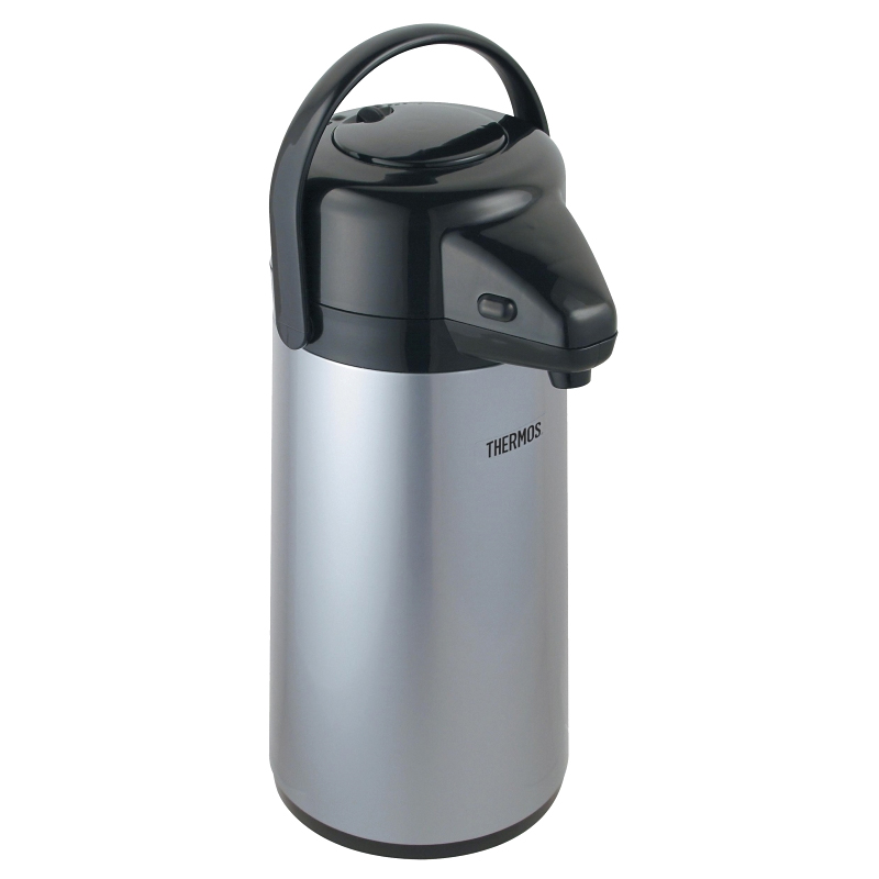 Thermos PP1920TRI2 Pump Pot, 2 qt Capacity, Stainless Steel - 1
