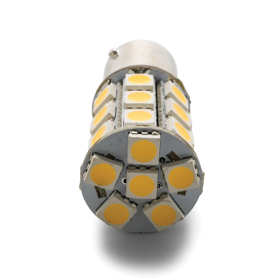 Camco USA 54605 Replacement RV Bulb, 12 V, 2 to 3.99 W, LED Lamp, 27-Lamp, White - 2