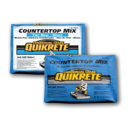 Quikrete 1106-80 Countertop Mix, Gray/Gray Brown, Granular, 80 lb Bag - 1