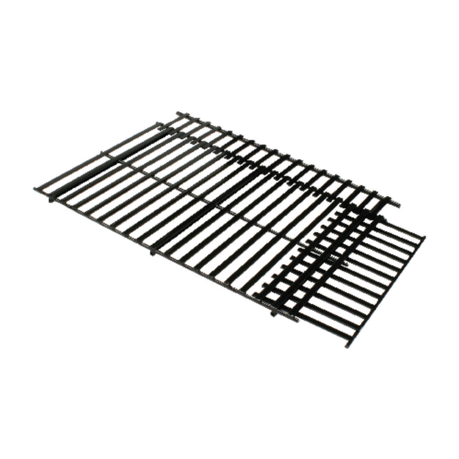 Grillmark 50335A Two-Way Adjustable Grate, 14.3 in L, 22 in W, Cast Iron, Porcelain Enameled - 1