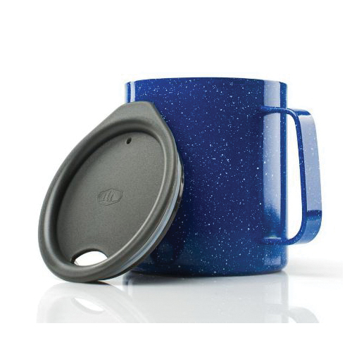 GSI 63242 Double Wall Mug, 15 oz Capacity, Polypropylene/Silicone/Stainless Steel, Blue - 2