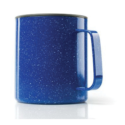 GSI 63242 Double Wall Mug, 15 oz Capacity, Polypropylene/Silicone/Stainless Steel, Blue - 3