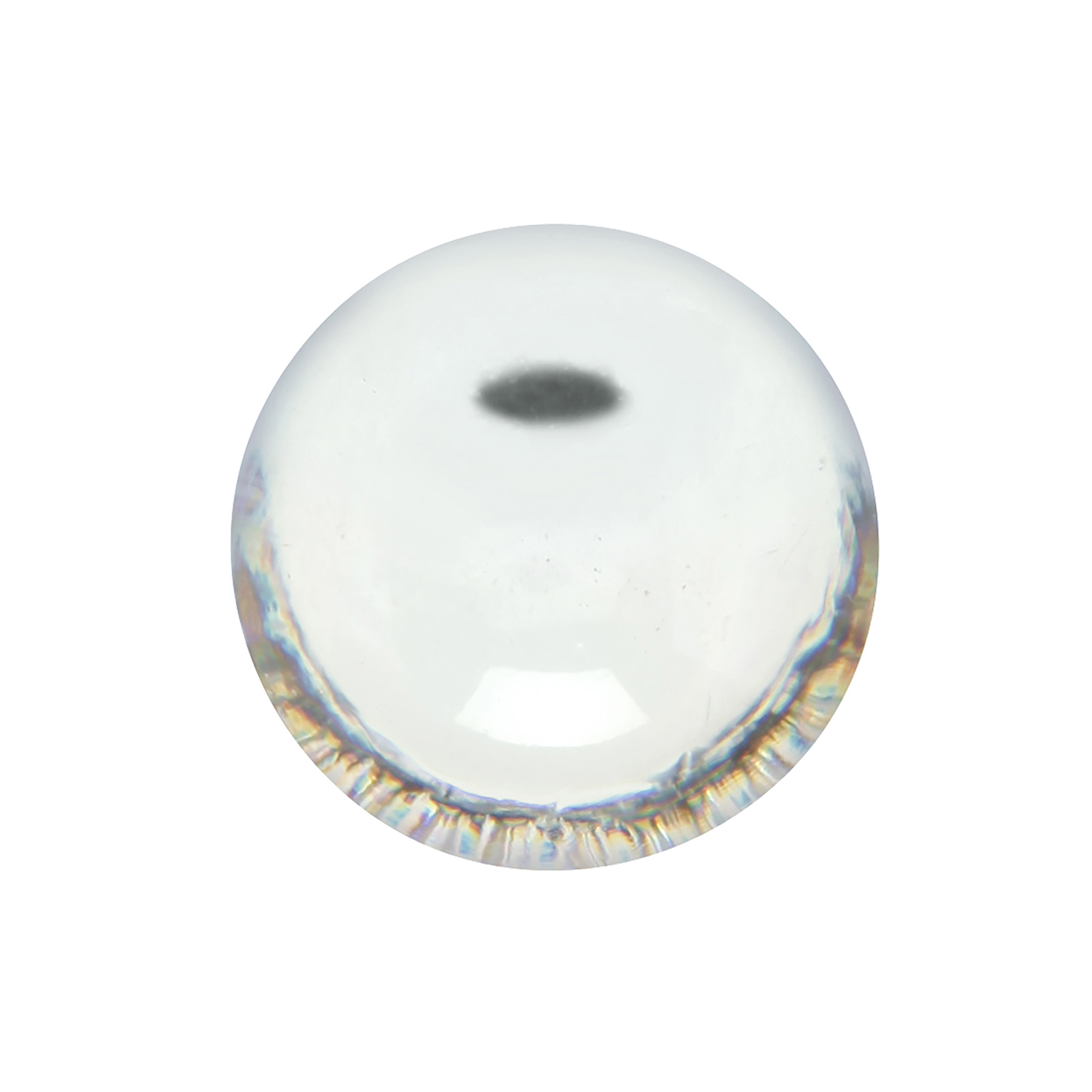Hickory Hardware P705-LU Knob, 1-9/16 in Projection, Acrylic/Zinc, Lucite - 2
