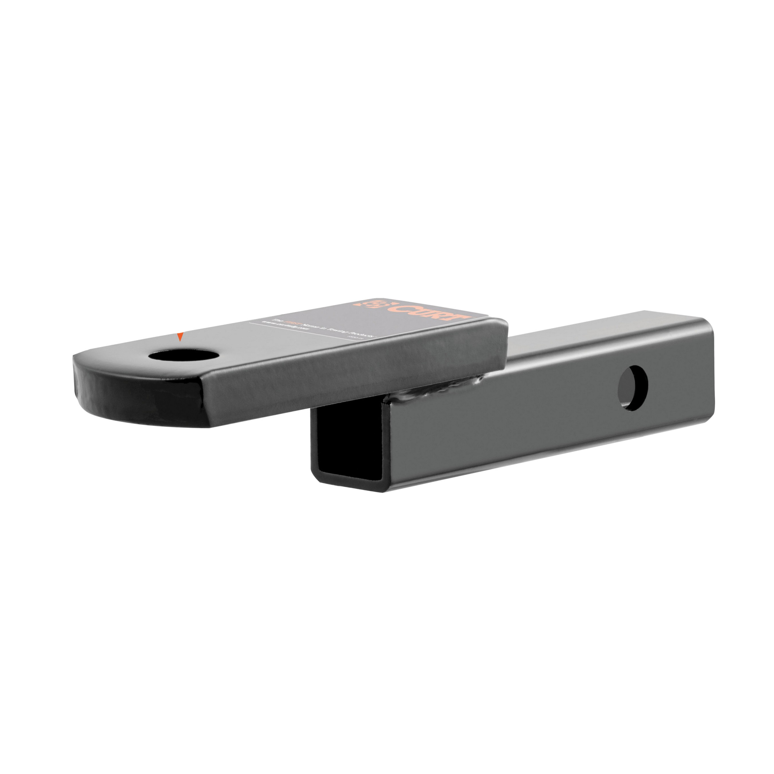Curt 45521 Ball Mount, 7-1/4 in L, 3-1/4 in Drop, 2-5/8 in Rise, Class 2 Hitch, Steel, Powder-Coated - 4