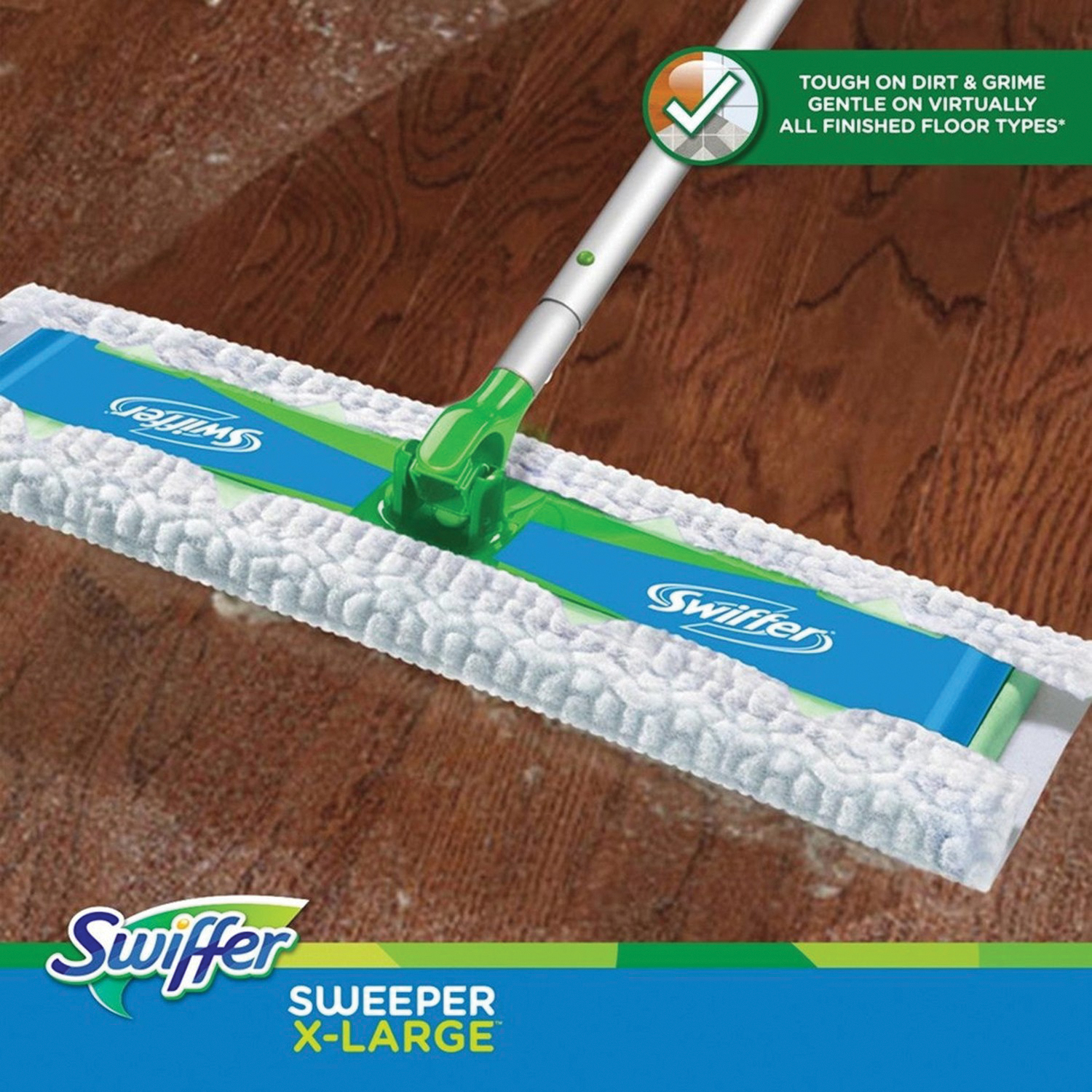 Swiffer 74471 Sweeper Wet Mopping Pad, XL Headband, Cellulose/Polyester/Polypropylene - 2
