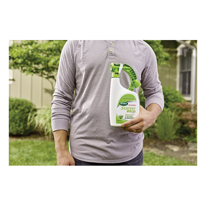 Scotts 23100 New Grass Starter Food, 32 oz Bottle, Liquid, 7-12-15 N-P-K Ratio - 3
