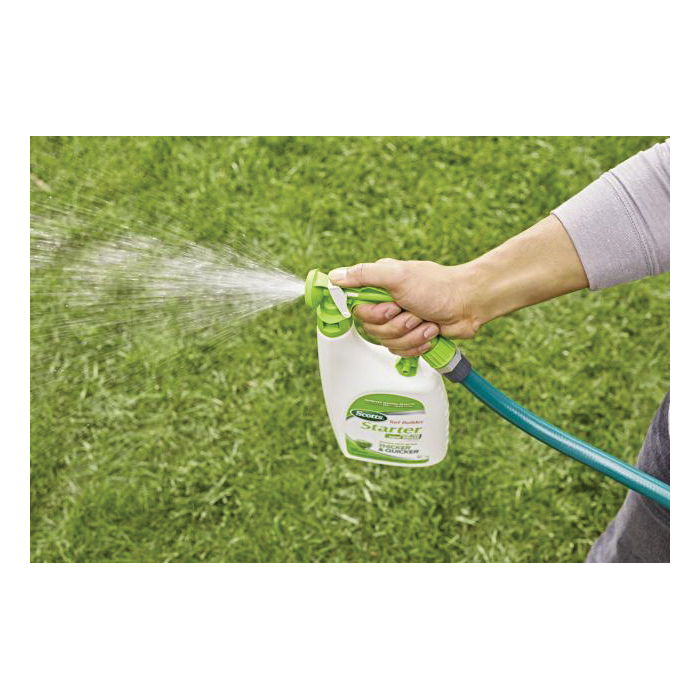 Scotts 23100 New Grass Starter Food, 32 oz Bottle, Liquid, 7-12-15 N-P-K Ratio - 5