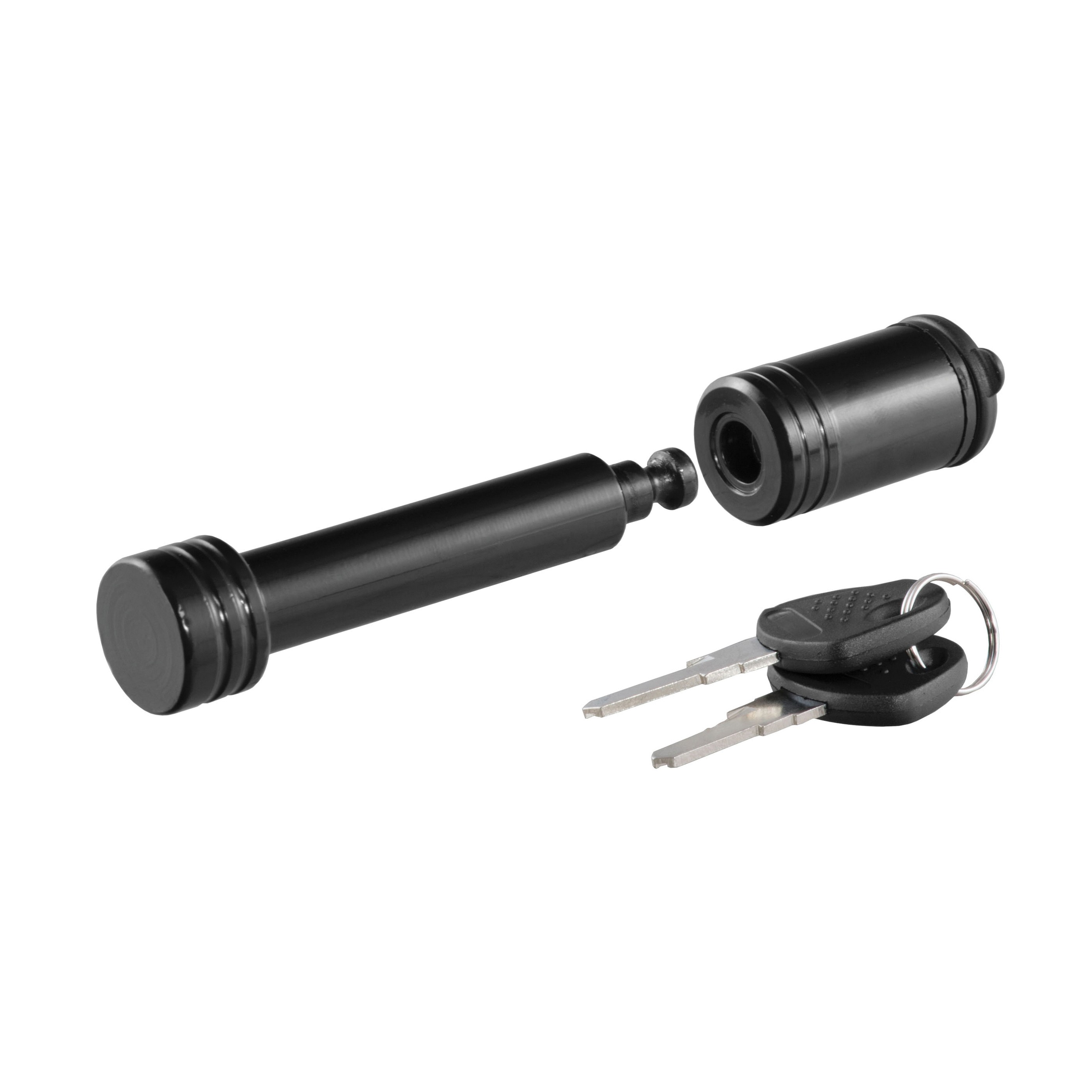 Curt 23518 Barbell Hitch Lock, Carbon Steel, Semi-Gloss Black Powder-Coated - 3