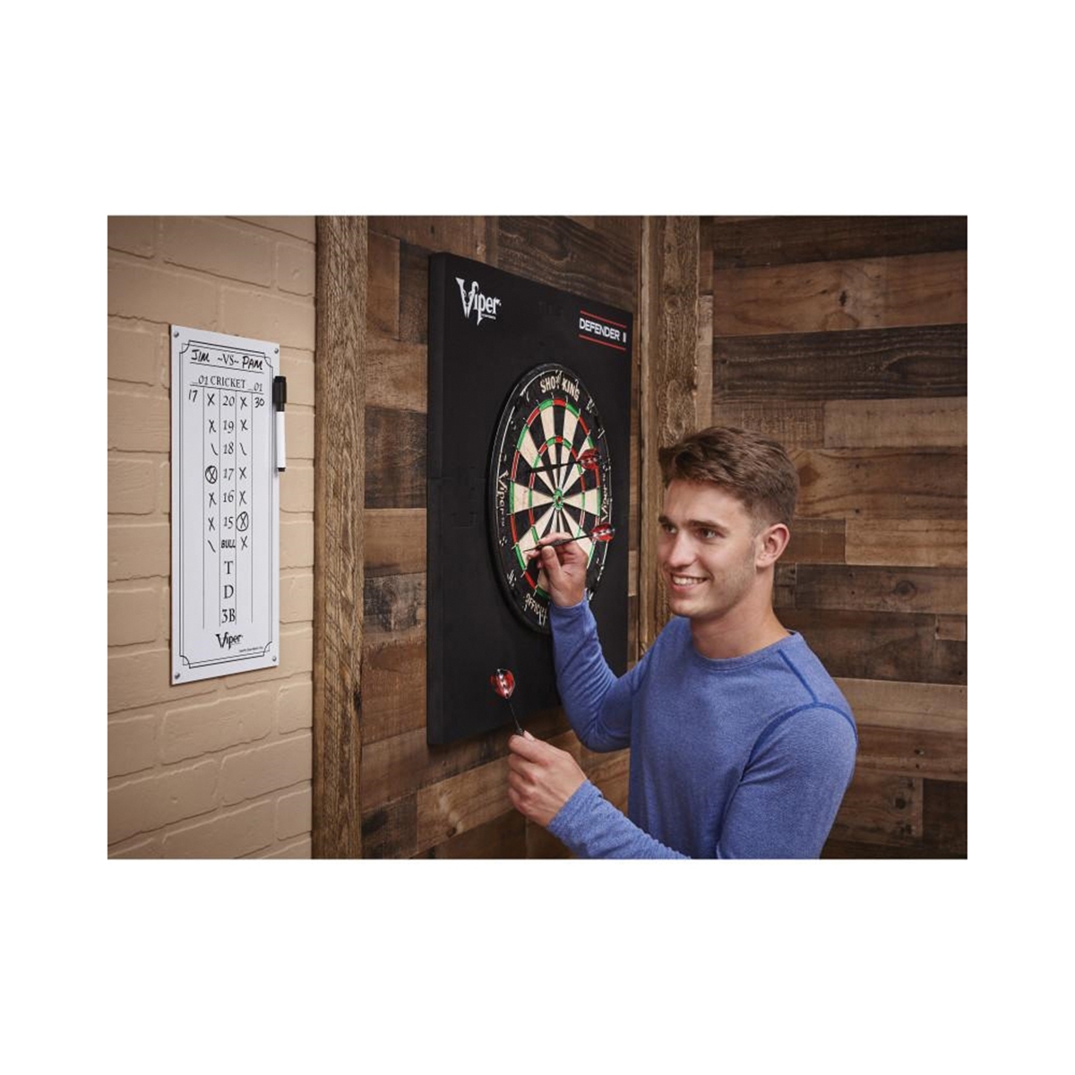 Viper 41-0310 Small Cricket Dry Erase Scoreboard - 5