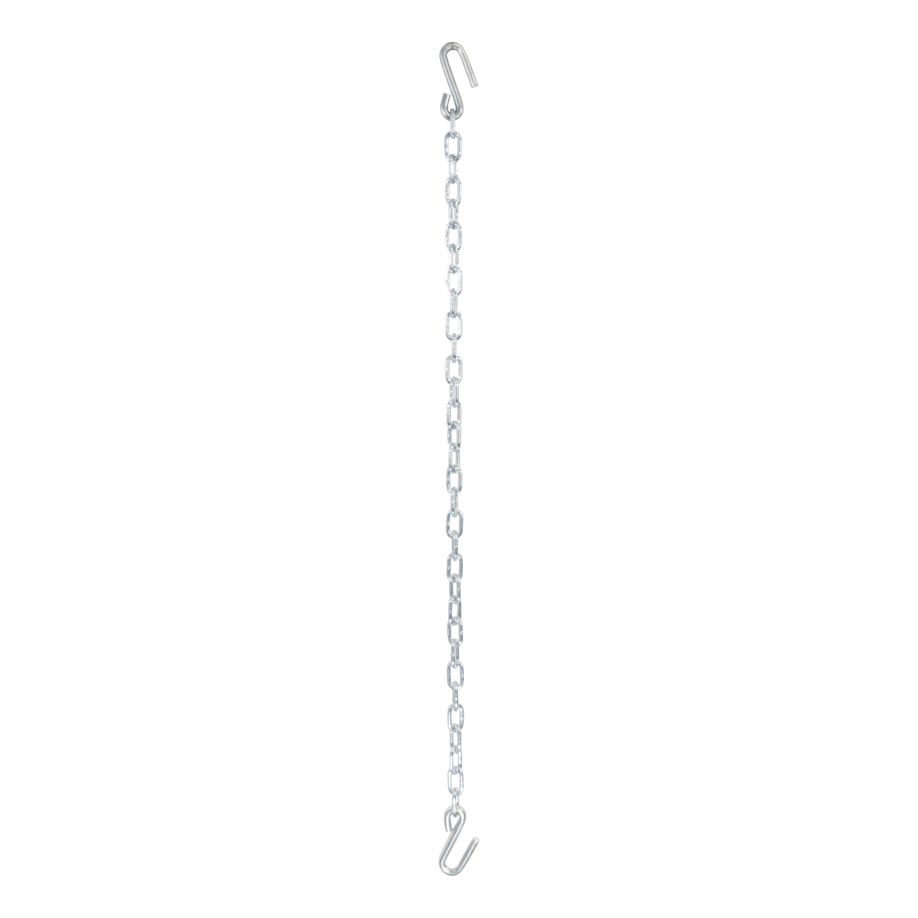 Curt 80031 Safety Chain, 48 in L, 30 Grade, 5000 lb Working Load, Steel, Zinc - 2