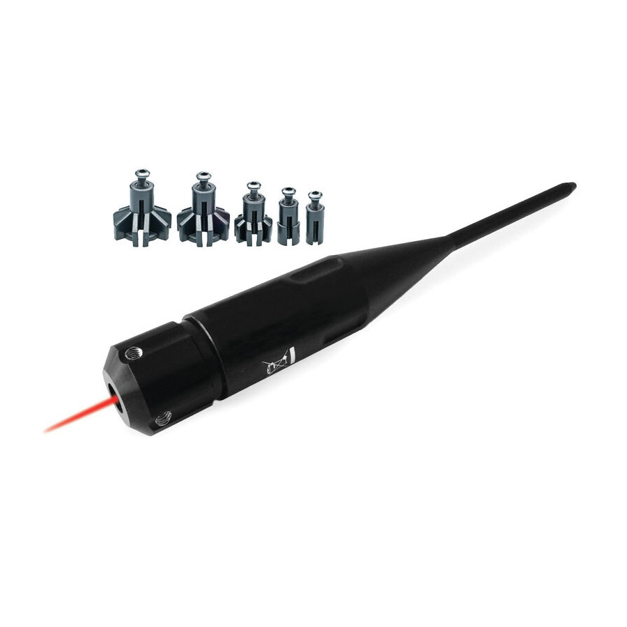 Bushnell 740100C Laser Bore Sighter, Metal, For: 0.22 Through 0.5 Caliber Firearms, 20 and 12 ga Shotguns - 2
