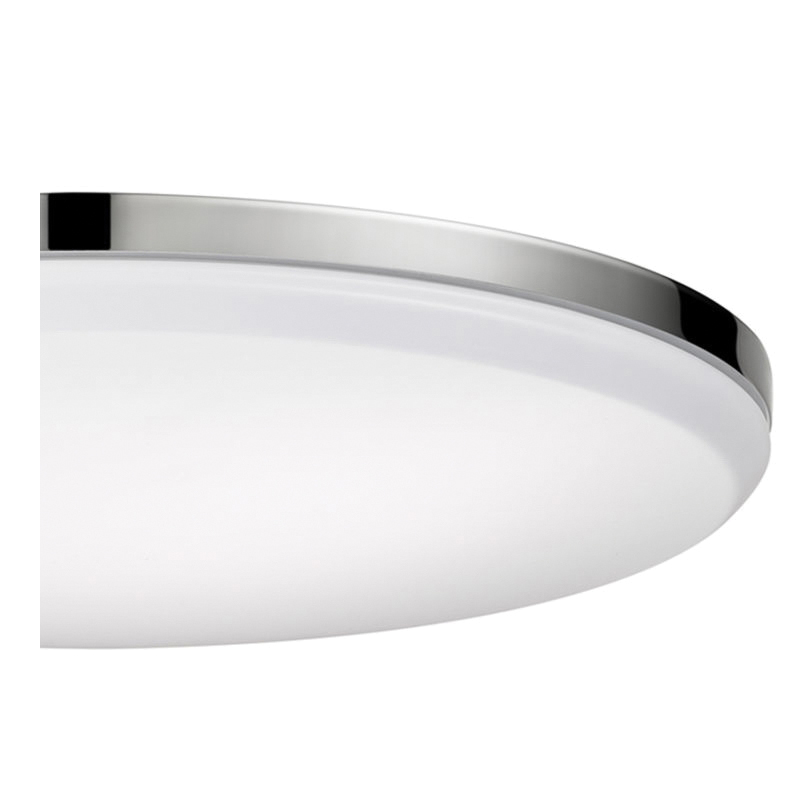 globe 65584 Flush Mount Ceiling Fixture, 120 V, 1-Lamp, LED Lamp, 2200 Lumens Lumens, 3000 K Color Temp, Metal Fixture - 4