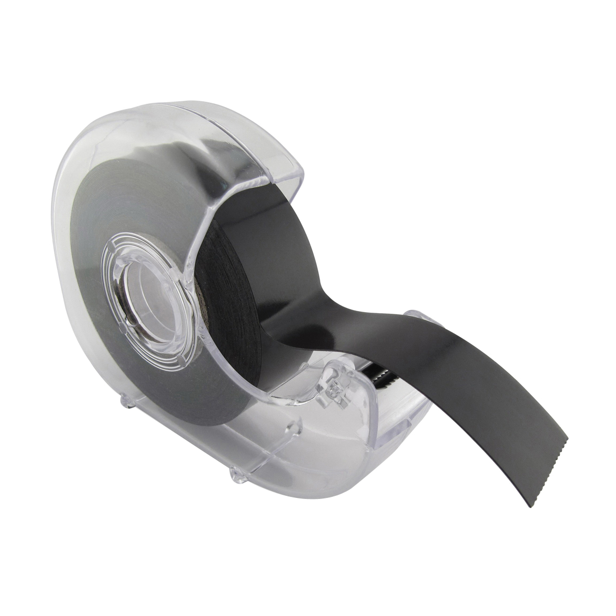 Magnet Source 07076 Magnetic Tape Dispenser, 3/4 in Max Tape W, Black/Clear - 5